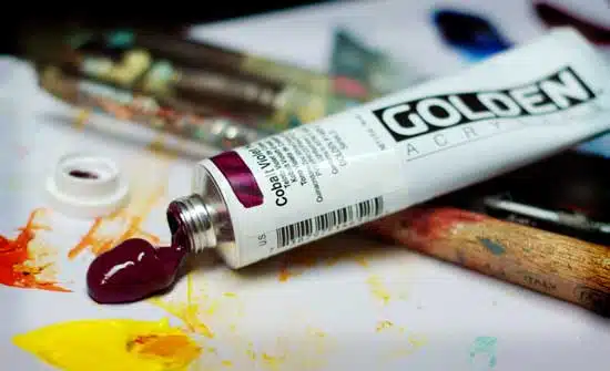 GOLDEN - Fluid Acrylics - Cerulean Blue Deep - #2051-1 - 1oz - View #6