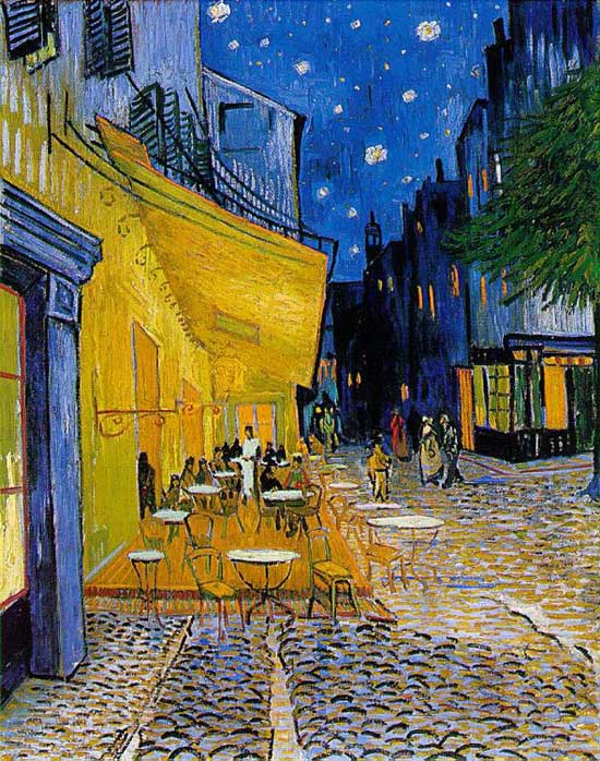 complementary colours Van Gogh