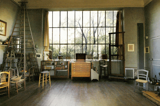 cezanne artist studio