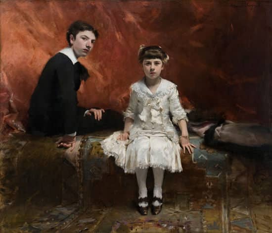 Portrait of Edouard and Marie-Louise Pailleron, John Singer Sargent (1881)