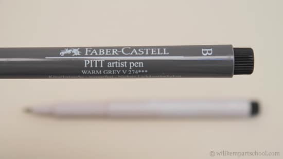 Faber-Castell Pitt Artist Pen Calligraphy Subtle Tones- Set Of 6 in the  Craft Supplies department at