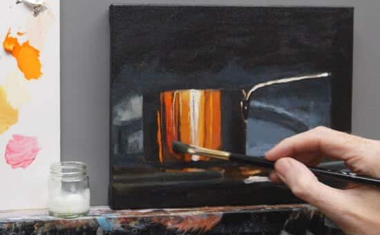 still-life-painting-acrylics-copper-pot