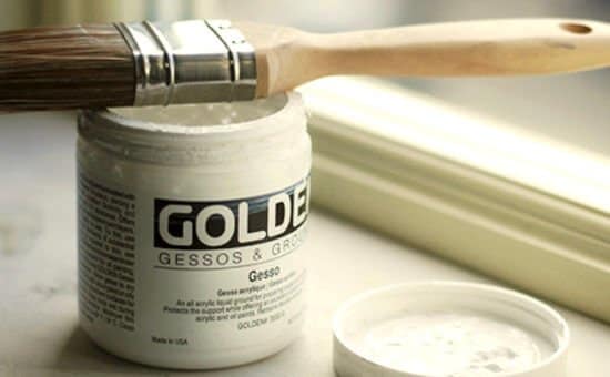 how long does gesso take to dry