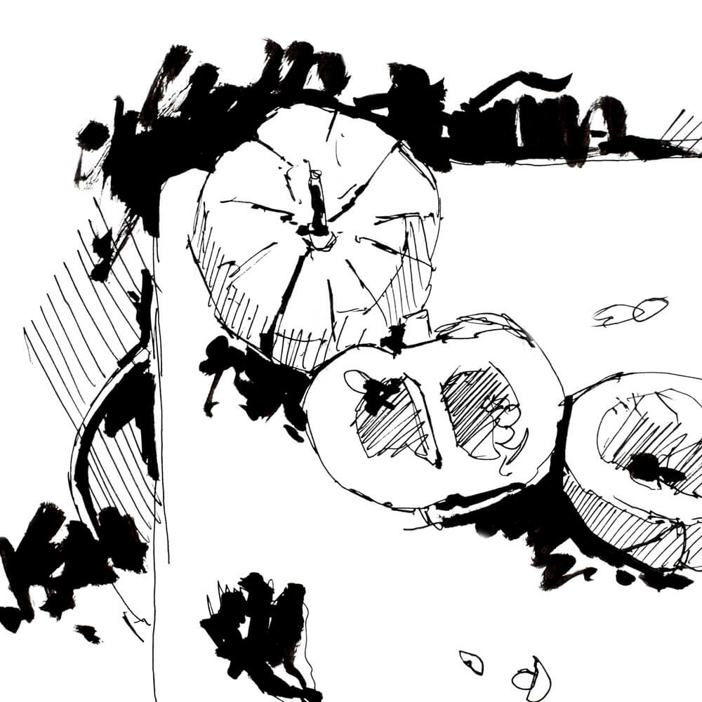 pumpkin-square-pen-ink-sketch