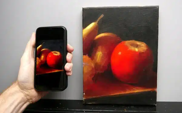 Photographing your Artwork with an iPhone