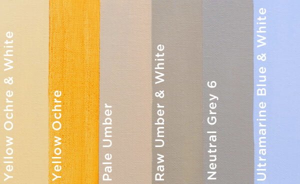 How to Choose a Colour for a Tonal Ground (My Top 5 Choices )