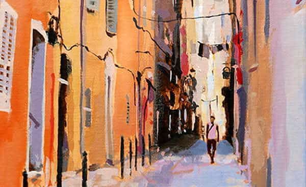 Painting Street Scenes with Acrylics - Will Kemp Art School