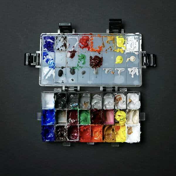 gouache palette box