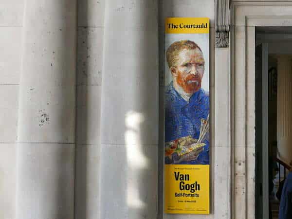 Van Gogh Self Portraits at The Courtauld, London