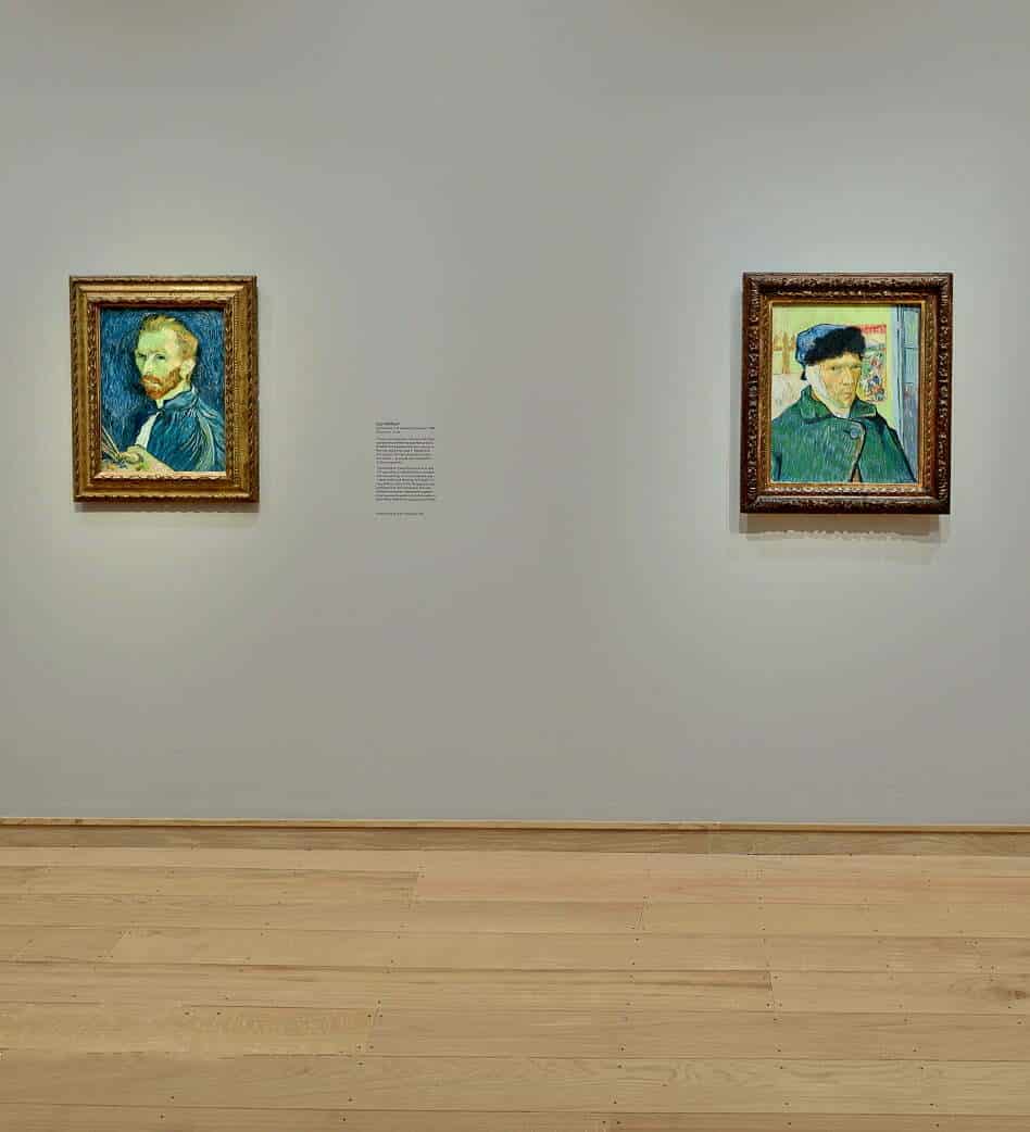 Van Gogh Self Portraits at The Courtauld, London