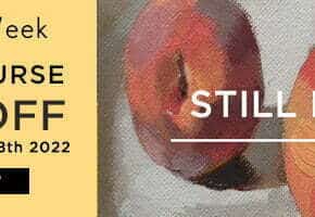 40% Launch Week Offer! - New Still Life Peaches Acrylic Painting Course