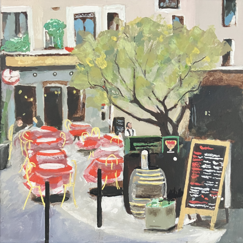 Student Success Stories - French Café - Will Kemp Art School