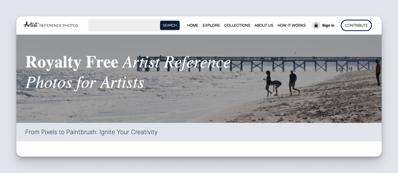 Free reference images for artists