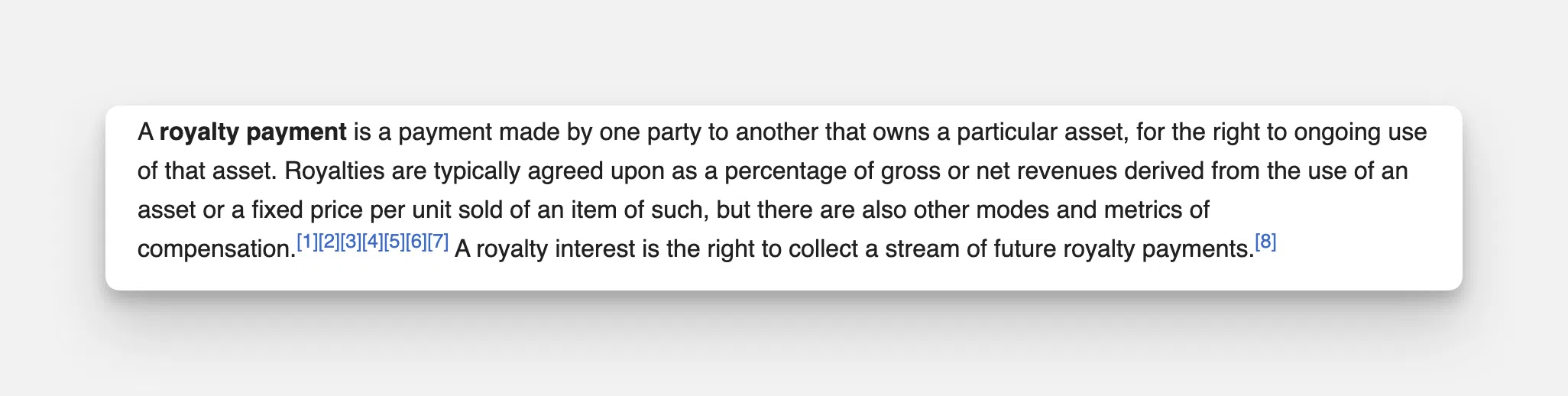 royalties-description-wikepedia