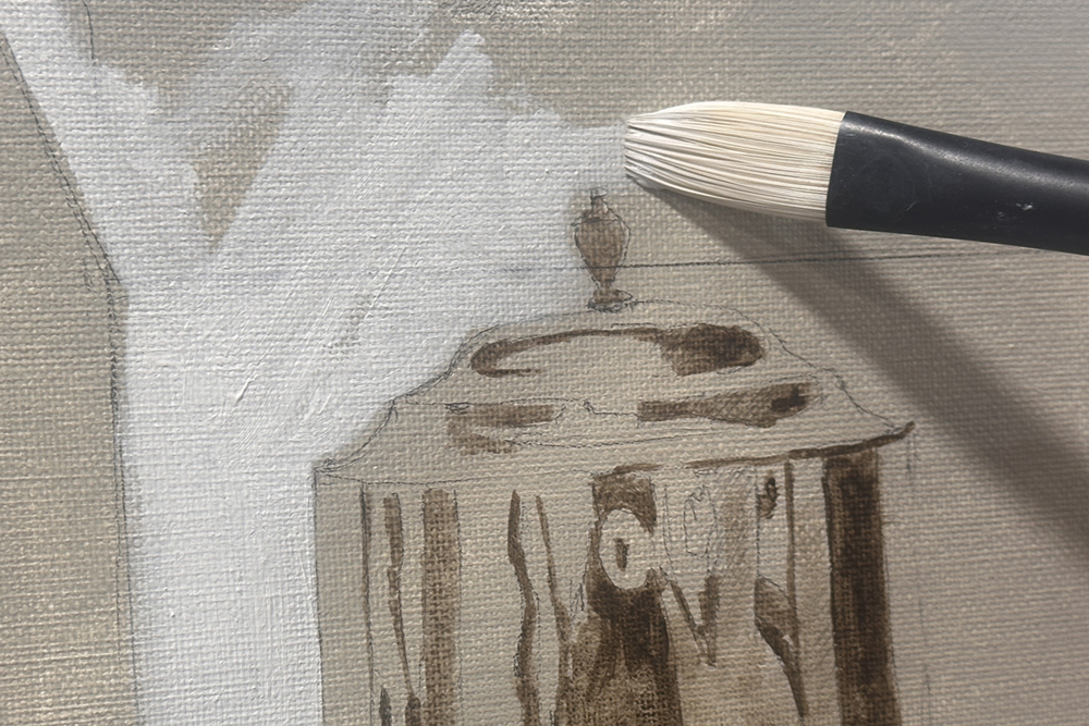 blocking-background-acrylics-reflected-object