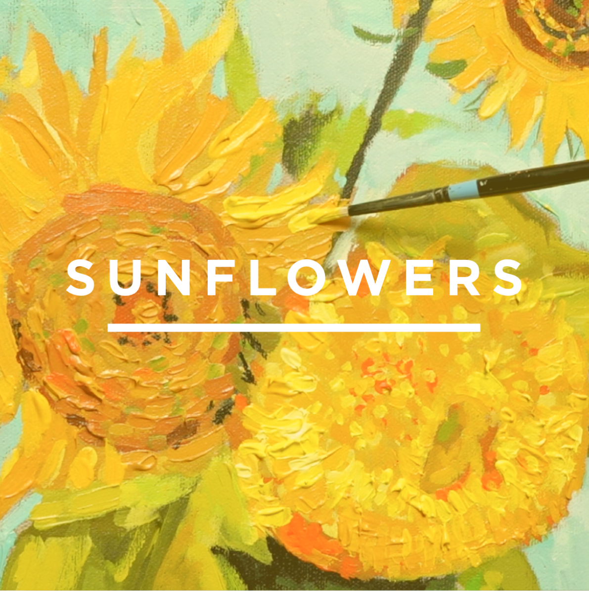 VAN GOGH sunflower course