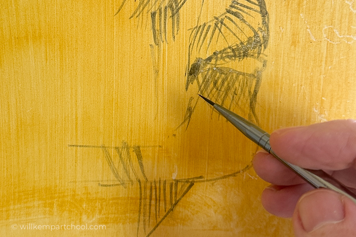 underdrawing-egg-tempera